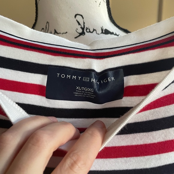 Tommy Hilfiger Casual Striped T-Shirt Dress - Picture 4 of 4